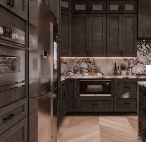 DSG — Double Smokey Gray: ejemplo de cocina del catálogo IQ+