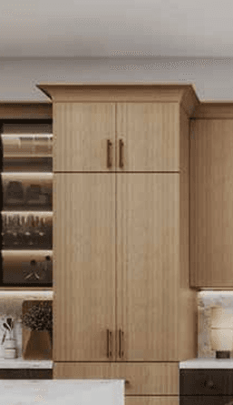 OB — Oak Blonde: ejemplo de cocina del catálogo IQ+