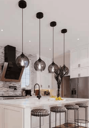 SW — Shaker White cabinetry shown in an IQ+ catalog kitchen example