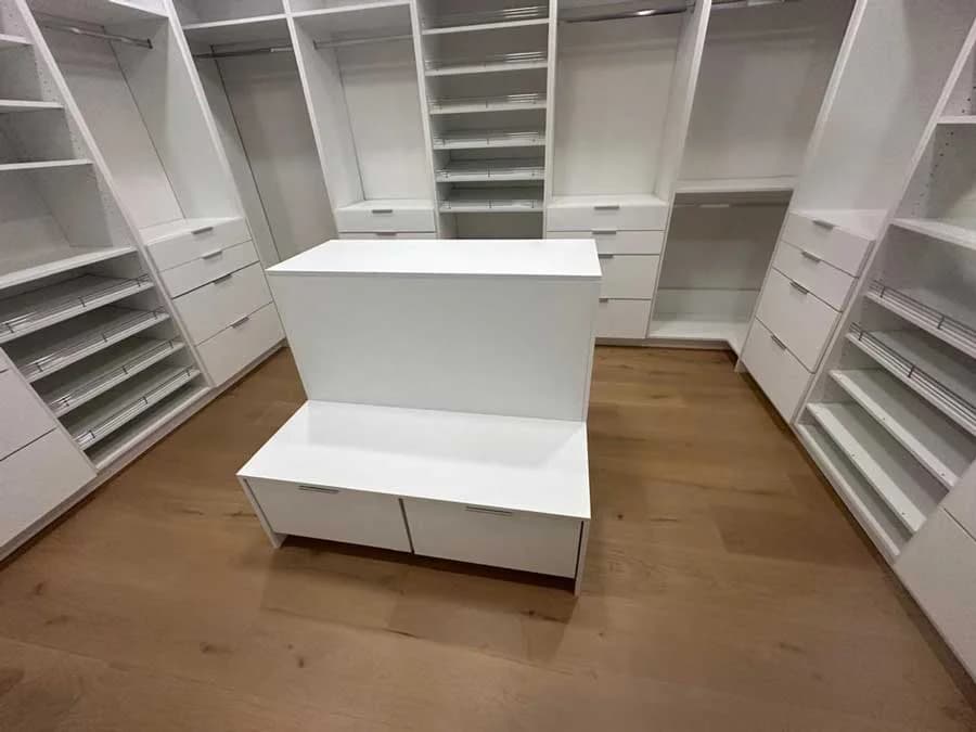 IQ+ Cabinetry project — Custom closet / Tampa