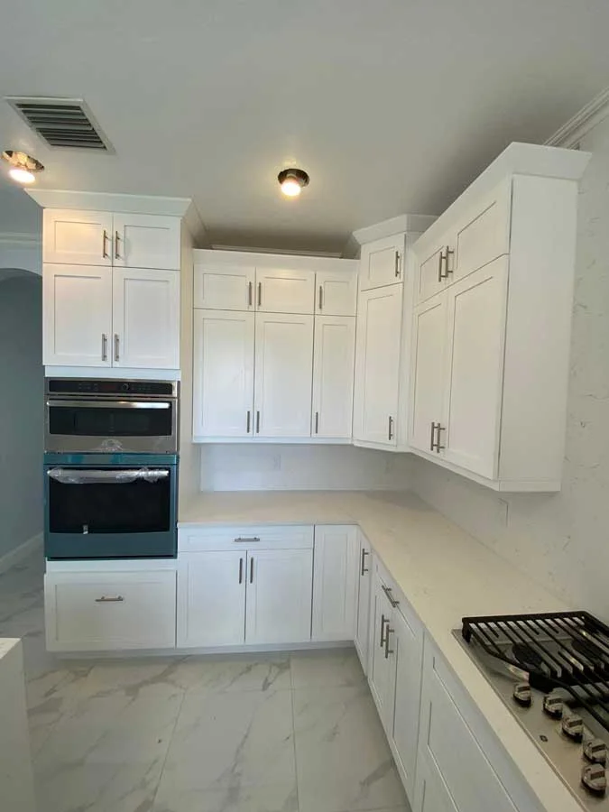 IQ+ Cabinetry project — Shaker kitchen / Tampa Bay