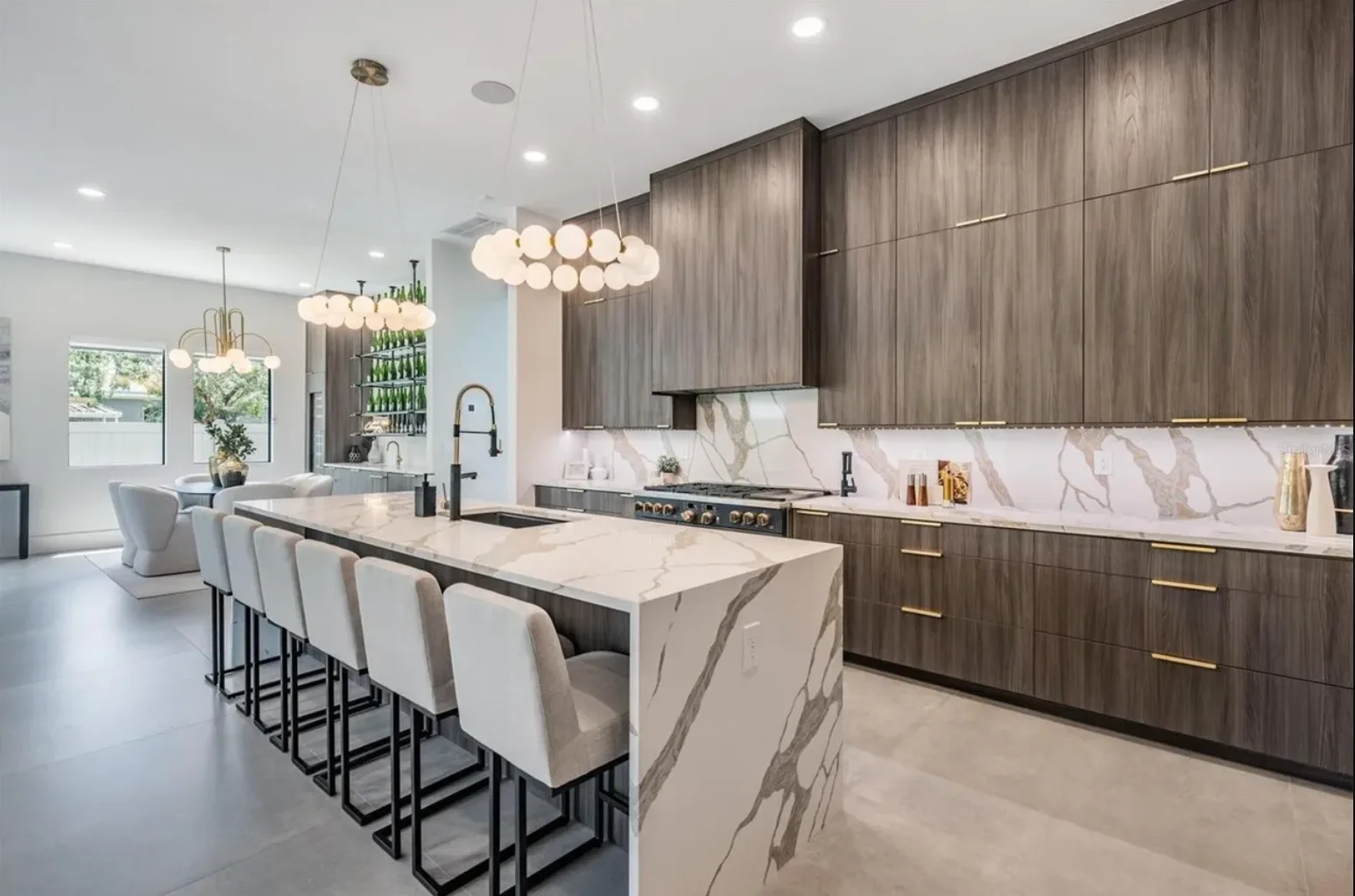Braddock Street kitchen design rendering